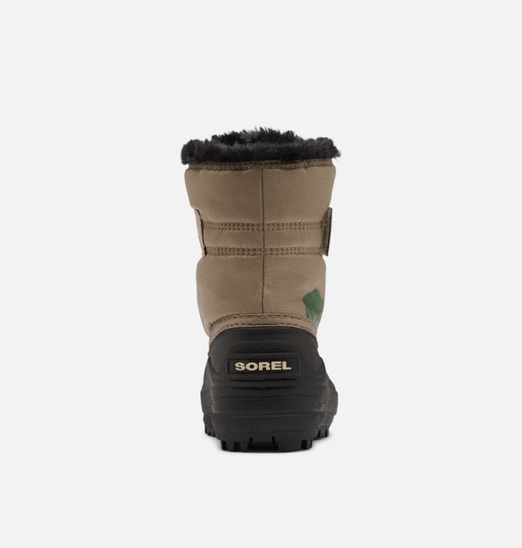 Botas Nieve Sorel Niños - Toddler Commander™ Kaki/Negras - 64217-EAOP